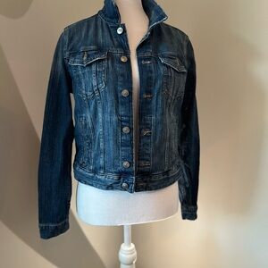 Blue Jean Jacket Cropped Denim